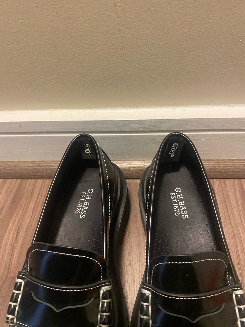 G.H.BASS Platform Lug Classic Loafer 7.5 - Picture 8 of 13